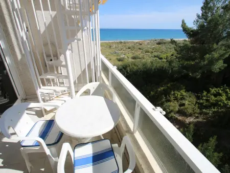 Appartement vue mer, clim et wifi - 4 pers., Appartement 4 personnes à Miami Platja - Photo 1