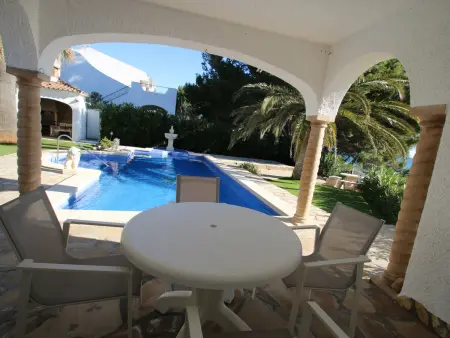 Villa avec piscine privée, clim et vue mer, Villa 6 personnes à Miami Platja - Photo 9