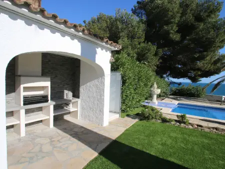 Villa avec piscine privée, clim et vue mer, Villa 6 personnes à Miami Platja - Photo 27