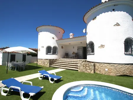 Villa avec piscine et clim - 8 pers., Villa 8 personnes à Miami Platja - Photo 3