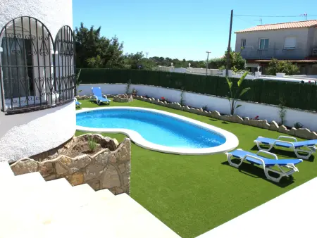Villa avec piscine et clim - 8 pers., Villa 8 personnes à Miami Platja - Photo 6