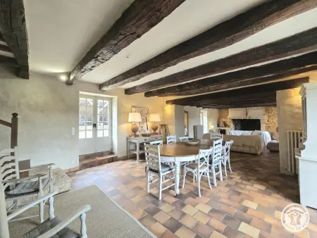 Maison avec piscine privée - Périgord Noir, Gite 8 personnes à Savignac de Miremont - Photo 4