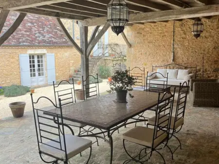 Maison avec piscine privée - Périgord Noir, Gite 8 personnes à Savignac de Miremont - Photo 32