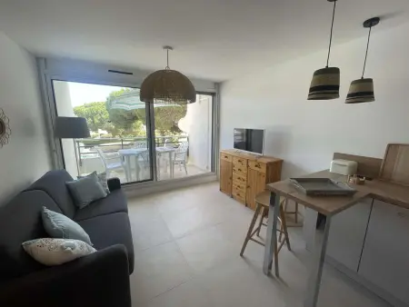 Studio Cabine avec Piscine, à 150m de la Plage, Quartier Animé, Parking Privé, 4 pers, Animaux Non Admis - Photo 5