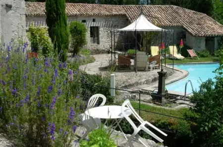 Maison charmante avec piscine partagée à Montaigu-de-Quercy - Photo 4