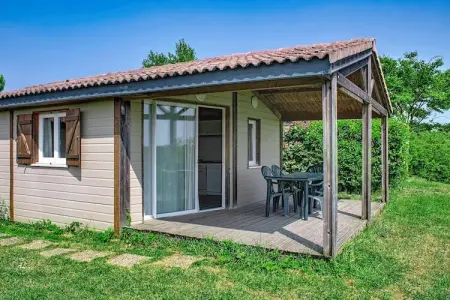 Hameaux des Lacs Cottage for 2 people, Chalet avec piscine chauffée à Monclar - Photo 5
