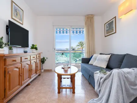 Appartement avec parking proche plage - 6 pers., Appartement 6 personnes à La Pineda - Photo 6