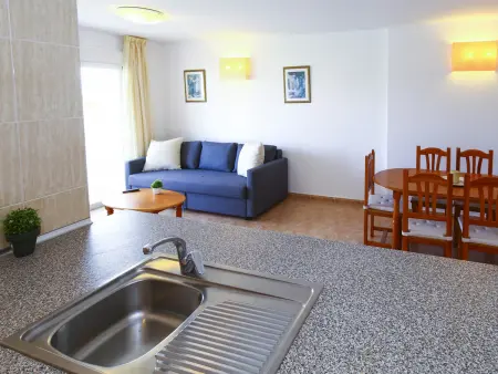 Appartement avec parking proche plage - 6 pers., Appartement 6 personnes à La Pineda - Photo 12