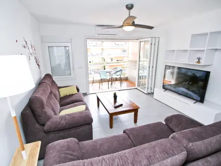 Grand appartement près de la plage - 10 pers., Appartement 10 personnes à La Pineda - Photo 1