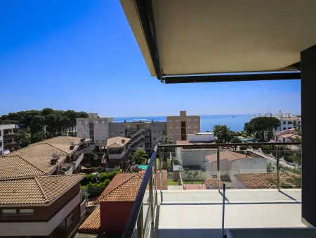 Attique vue mer, clim et parking - 4 pers., Appartement 6 personnes à Cambrils - Photo 4