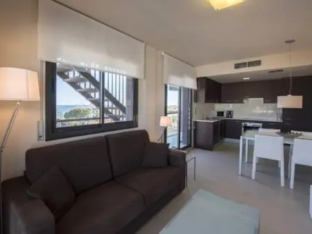 Attique vue mer, clim et parking - 4 pers., Appartement 6 personnes à Cambrils - Photo 5
