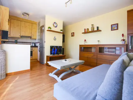 Attique vue mer, parking - 8 pers., Appartement 8 personnes à La Pineda - Photo 3
