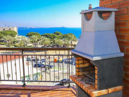 Attique vue mer, parking - 8 pers., Appartement 8 personnes à La Pineda - Photo 4