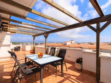 Penthouse vue mer, clim - 6 pers., Appartement 6 personnes à La Pineda - Photo 5
