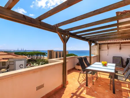 Penthouse vue mer, clim - 6 pers., Appartement 6 personnes à La Pineda - Photo 24