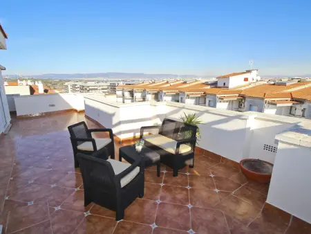 Penthouse vue mer, clim - 6 pers., Appartement 6 personnes à La Pineda - Photo 30