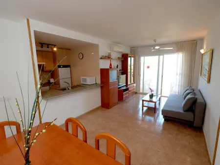 Appartement avec clim, proche plage - 6 pers., Appartement 6 personnes à La Pineda - Photo 4