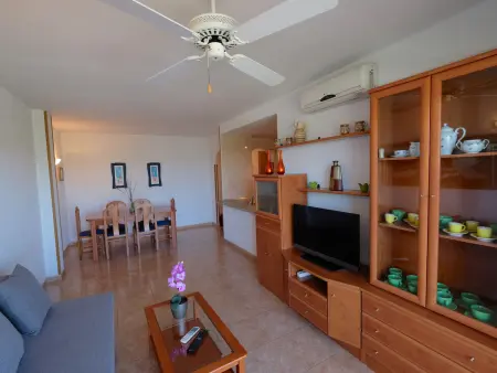Appartement avec clim, proche plage - 6 pers., Appartement 6 personnes à La Pineda - Photo 5