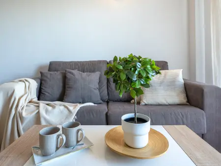 Appartement avec clim, proche plage - 6 pers., Appartement 6 personnes à La Pineda - Photo 9