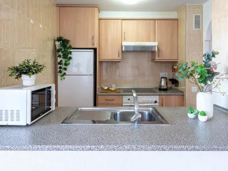 Appartement avec clim, proche plage - 6 pers., Appartement 6 personnes à La Pineda - Photo 11