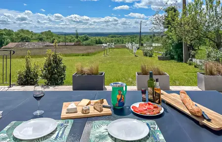 Charmante maison avec piscine, Maison 8 personnes à Saint Aubin de Cadelec - Photo 7