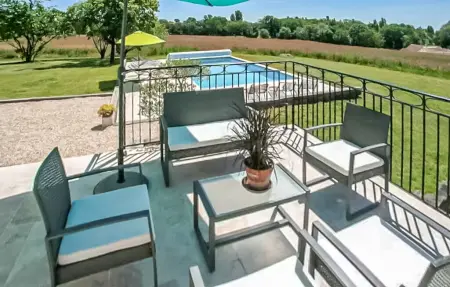 Charmante maison avec piscine, Maison 8 personnes à Saint Aubin de Cadelec - Photo 8