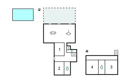 Charmante maison avec piscine, Maison 8 personnes à Saint Aubin de Cadelec - Photo 26