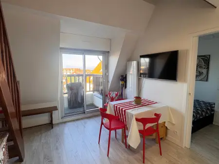 Duplex lumineux proche plage - 4 pers., Appartement 6 personnes à Villers sur Mer - Photo 4