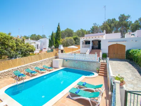Villa paisible, piscine, clim - 6 pers., Villa 6 personnes à Cala Galdana - Photo 2