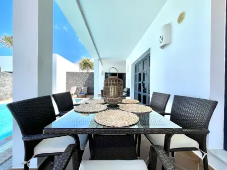 Villa avec piscine privée chauffée - 6 pers., Villa 6 personnes à Playa Blanca - Photo 24