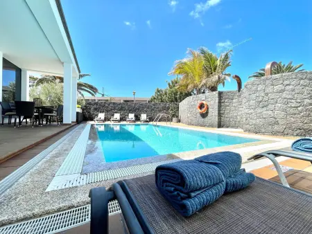 Villa avec piscine privée chauffée - 6 pers., Villa 6 personnes à Playa Blanca - Photo 26