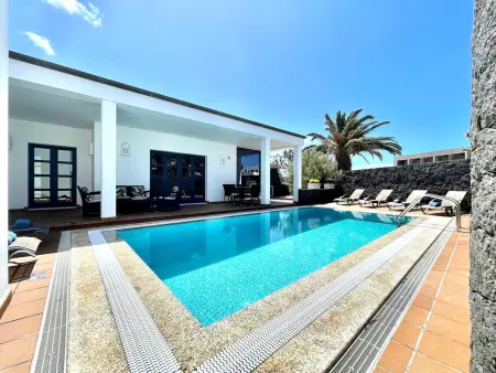 Villa avec piscine privée - 6 pers., Villa 6 personnes à Playa Blanca - Photo 15