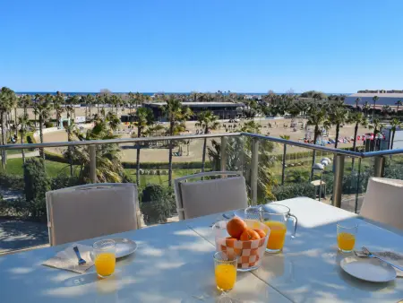 Penthouse vue panoramique et sur mer - 4 pers., Appartement 4 personnes à Oliva - Photo 6