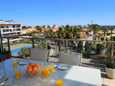 Penthouse vue panoramique et sur mer - 4 pers., Appartement 4 personnes à Oliva - Photo 8
