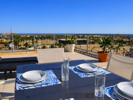 Penthouse vue panoramique et sur mer - 4 pers., Appartement 4 personnes à Oliva - Photo 18