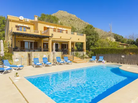 Villa spacieuse, vue montagne - 10 pers., Villa 10 personnes à Pollença - Photo 2