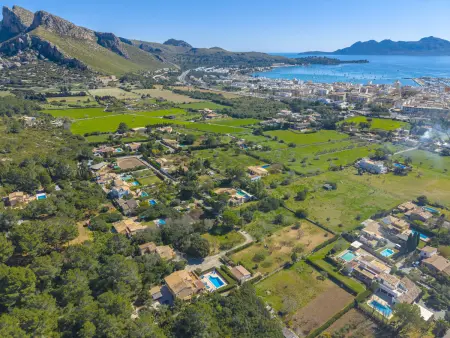 Villa spacieuse, vue montagne - 10 pers., Villa 10 personnes à Pollença - Photo 5