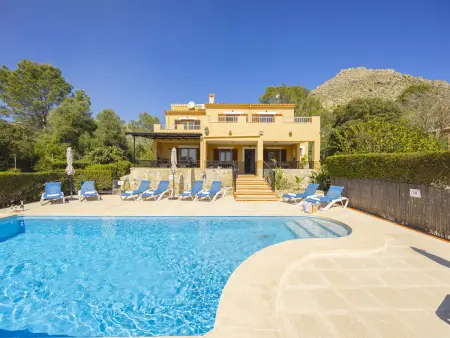 Villa spacieuse, vue montagne - 10 pers., Villa 10 personnes à Pollença - Photo 11
