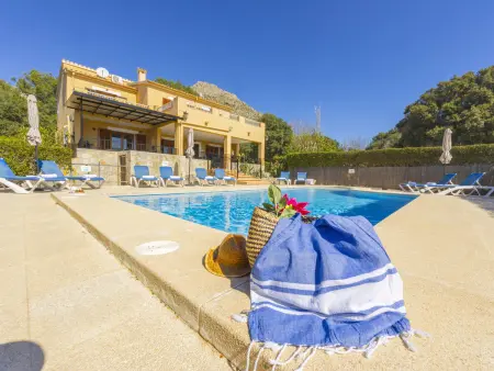Villa spacieuse, vue montagne - 10 pers., Villa 10 personnes à Pollença - Photo 15