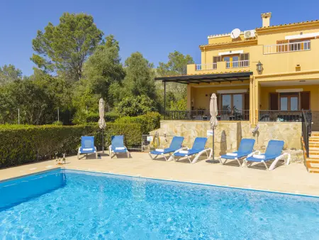 Villa spacieuse, vue montagne - 10 pers., Villa 10 personnes à Pollença - Photo 24