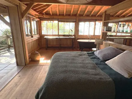 Villa avec piscine, animaux admis - 8 pers., Maison 8 personnes à Lège Cap Ferret Le Cap Ferret - Photo 18