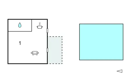 Maison avec piscine, Maison 2 personnes à Taillades - Photo 14