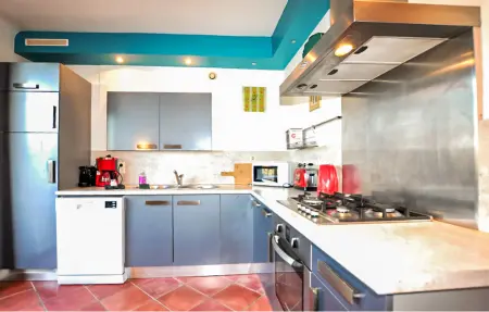 Moderne villa piscine, Maison 4 personnes à Argelès sur Mer - Photo 12
