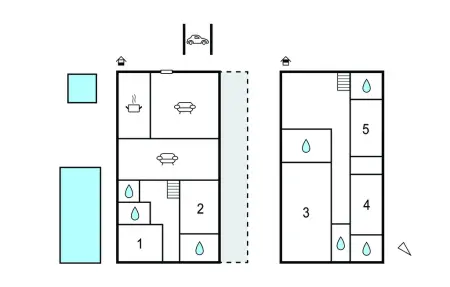 Authentique maison piscine, Maison 12 personnes à Laroque Des Albères - Photo 27