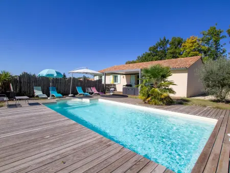 Maison avec piscine privative, animaux OK - 6 pers. - Photo 15