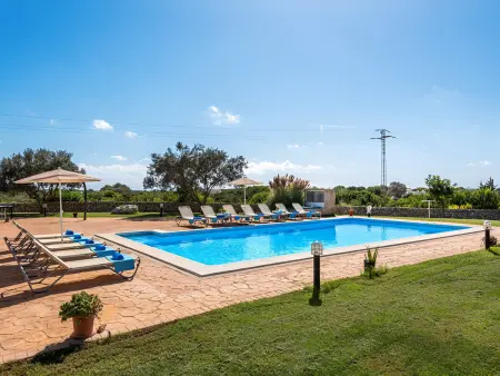 Villa avec piscine, clim et parking - 12 pers., Villa 12 personnes à Cala Galdana - Photo 30