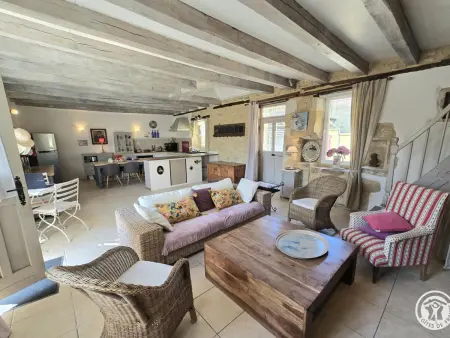 Maison en pierre, animaux OK - 6 pers., Gite 6 personnes à Coux et Bigaroque - Photo 3