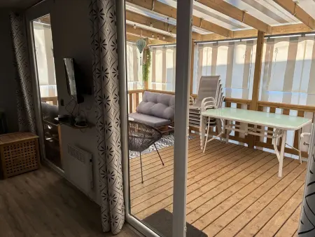 Mobil-home calme avec parking proche mer - 4 pers. - Photo 10