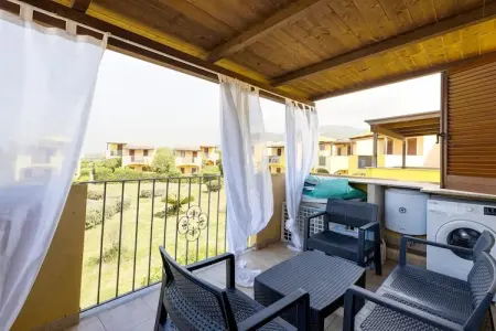 CASA SUNSHINE, Maison de vacances avec climatisation et piscine partagée - Photo 5
