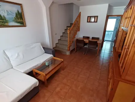 Maison mitoyenne à Peñiscola, piscine, climatisation, proche plage - Photo 6